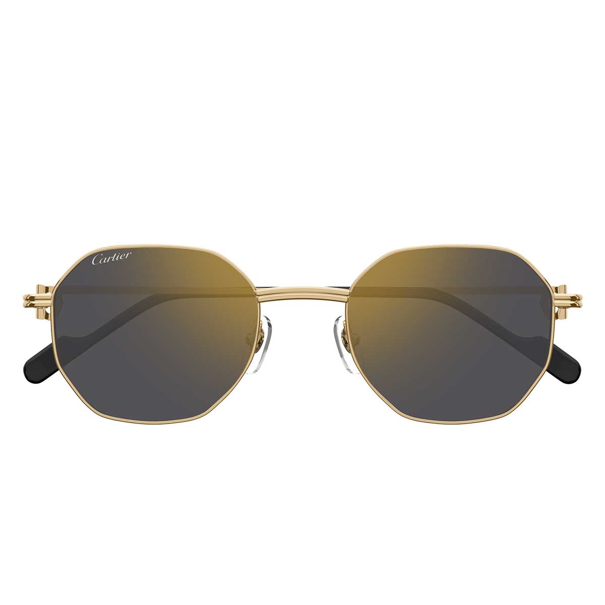 Cartier Occhiali da Sole CT0500S 001 Oro/Grigio Unisex