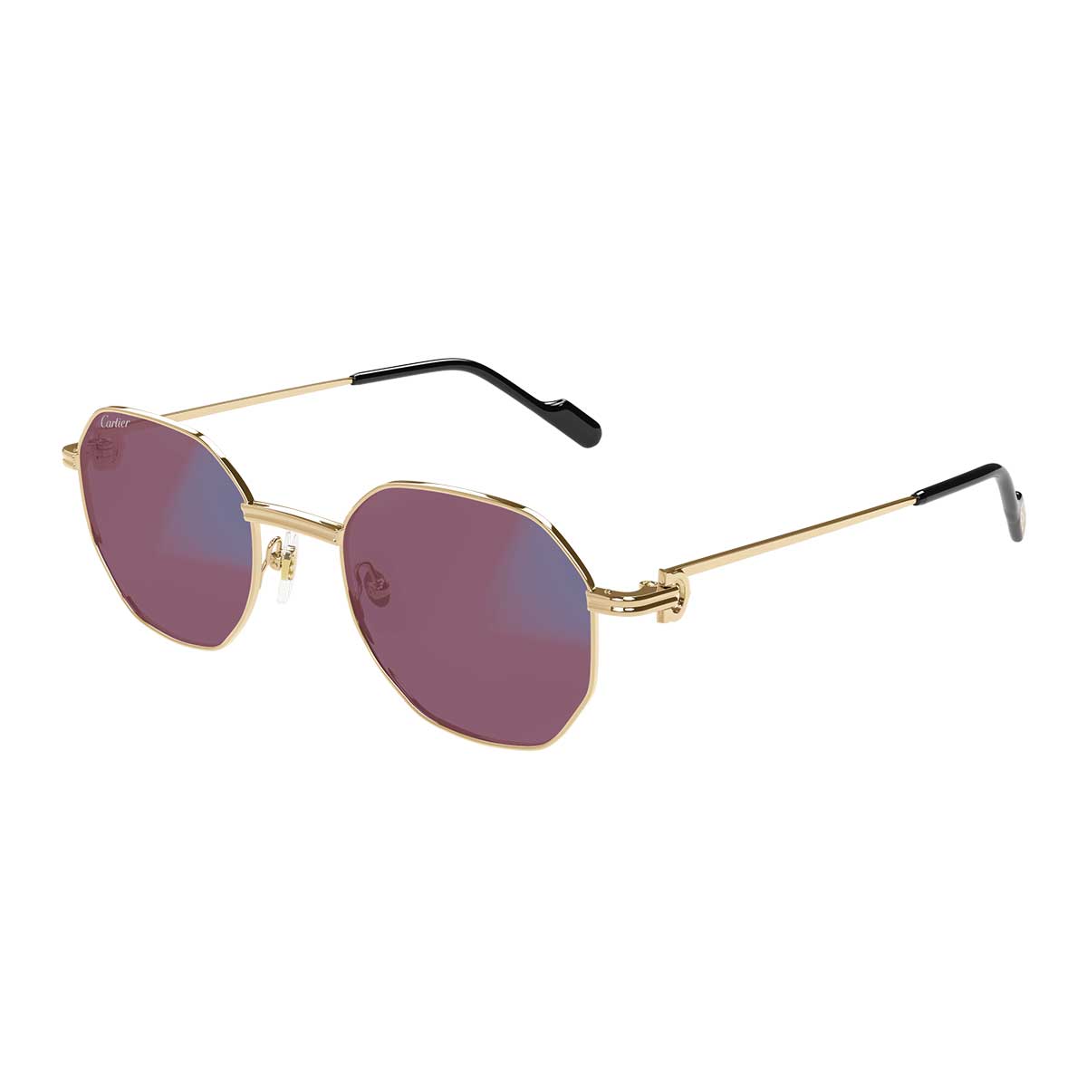 Cartier Occhiali da Sole CT0500S 005 Oro/Trasparente Unisex Fotocromatici 6