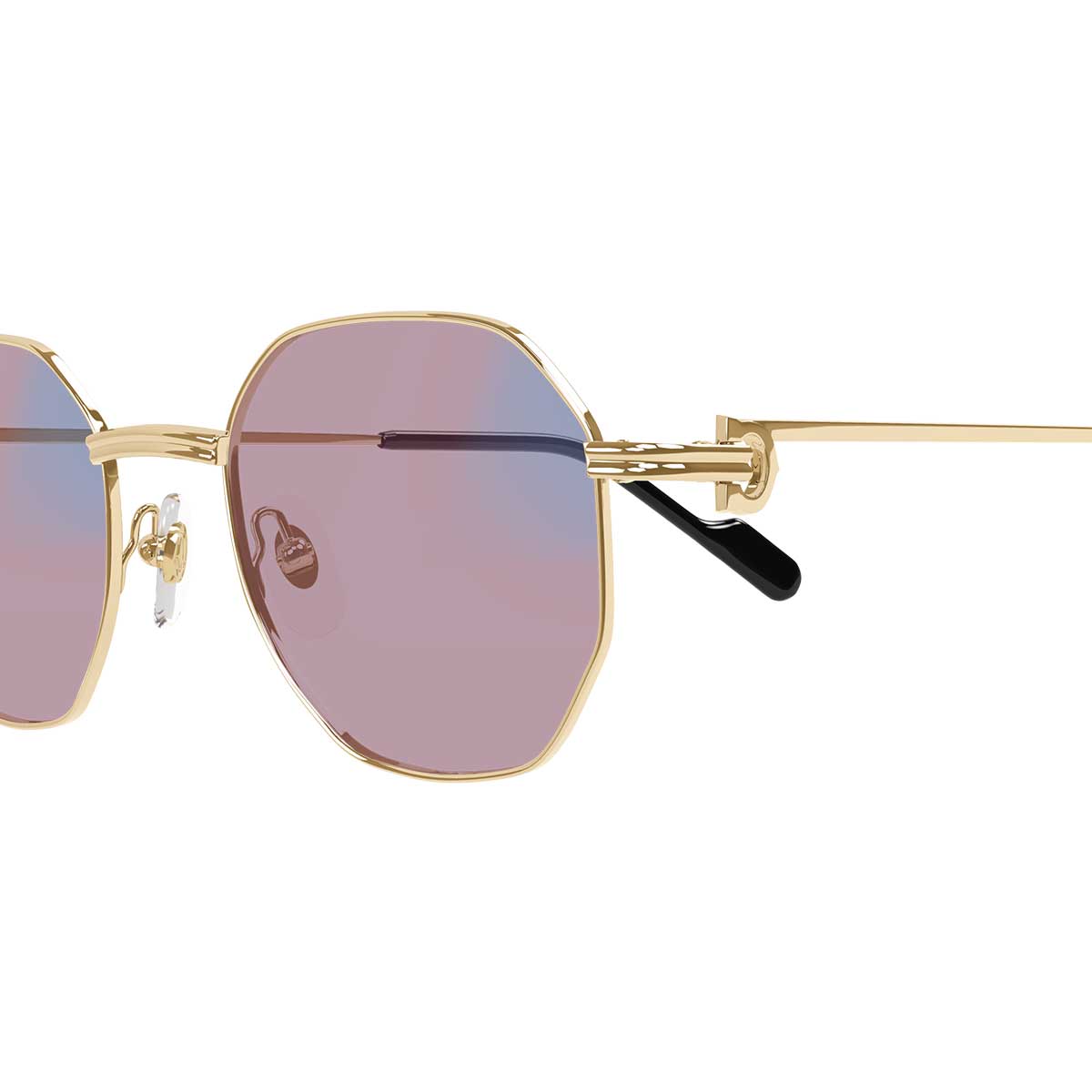 Cartier Occhiali da Sole CT0500S 005 Oro/Trasparente Unisex Fotocromatici 8
