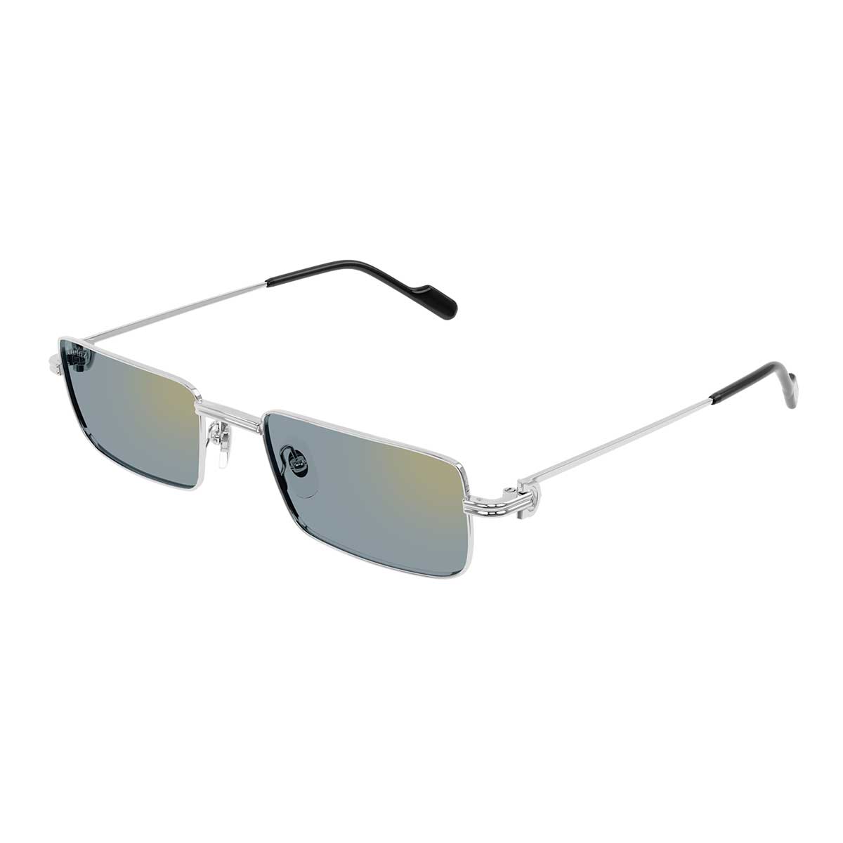Cartier Occhiali da Sole CT0501S 007 Oro/Verde Unisex 2