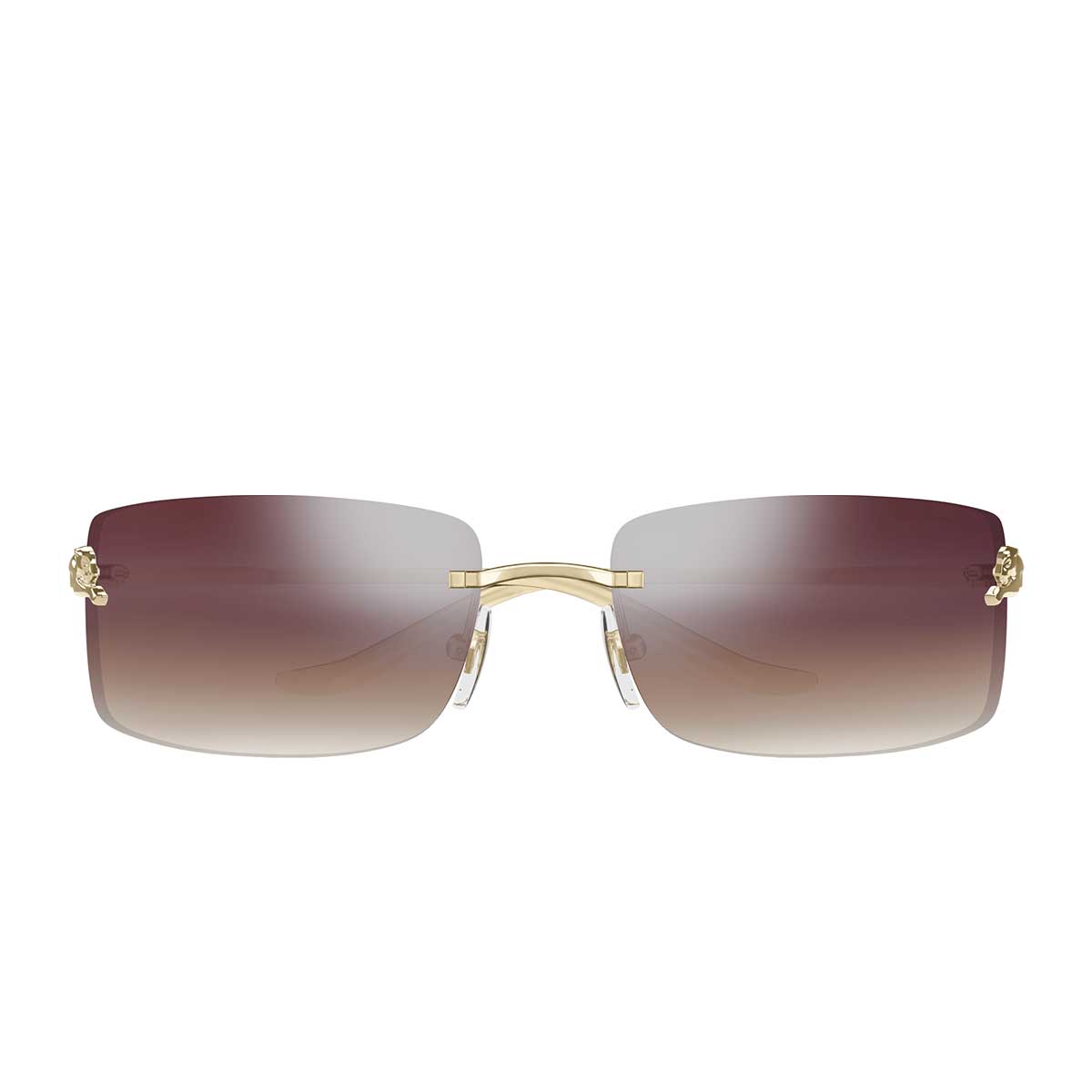 Cartier Occhiali da Sole CT0503S 003 Oro/Rosso Unisex