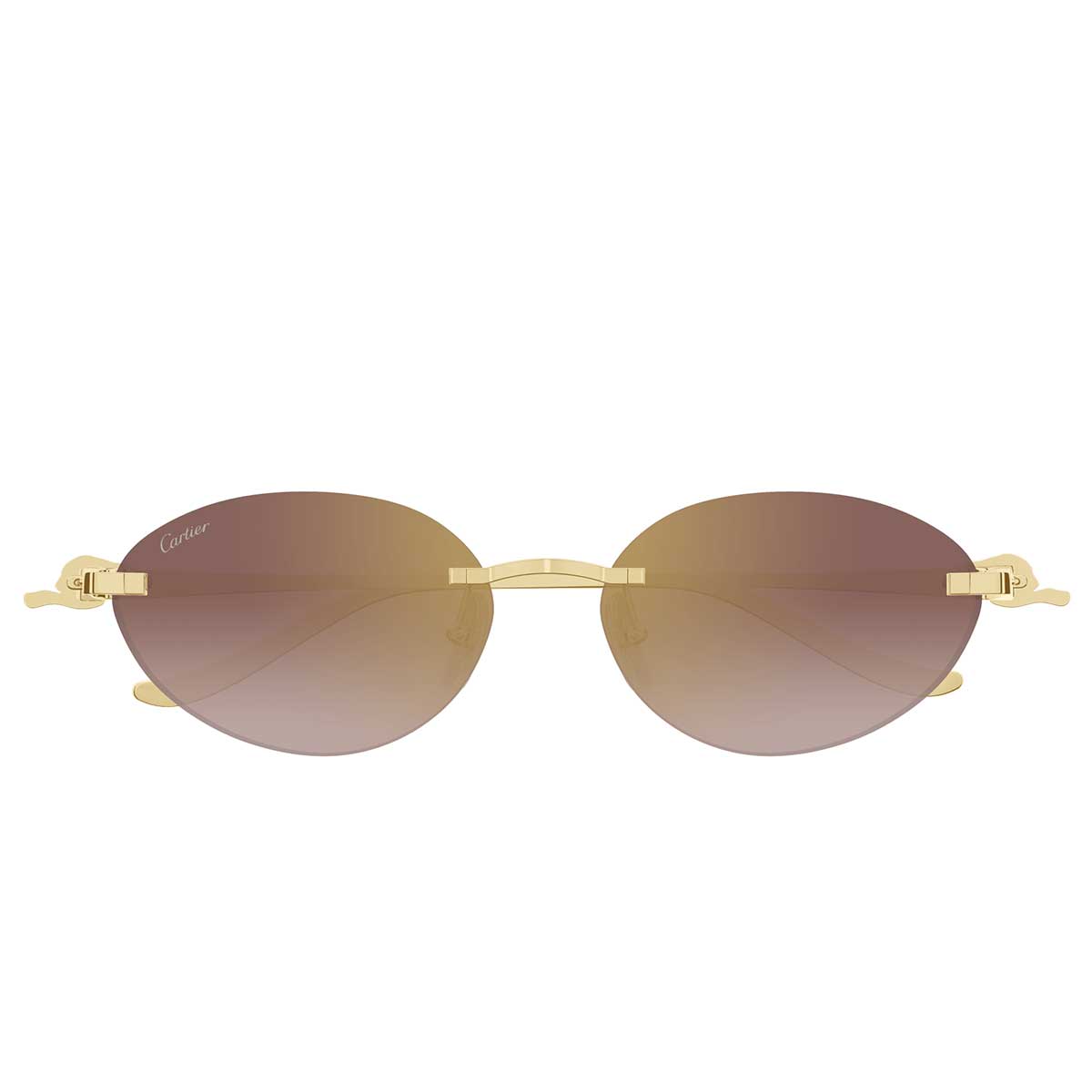 Cartier Occhiali da Sole CT0504S 002 Oro/Rosso Donna