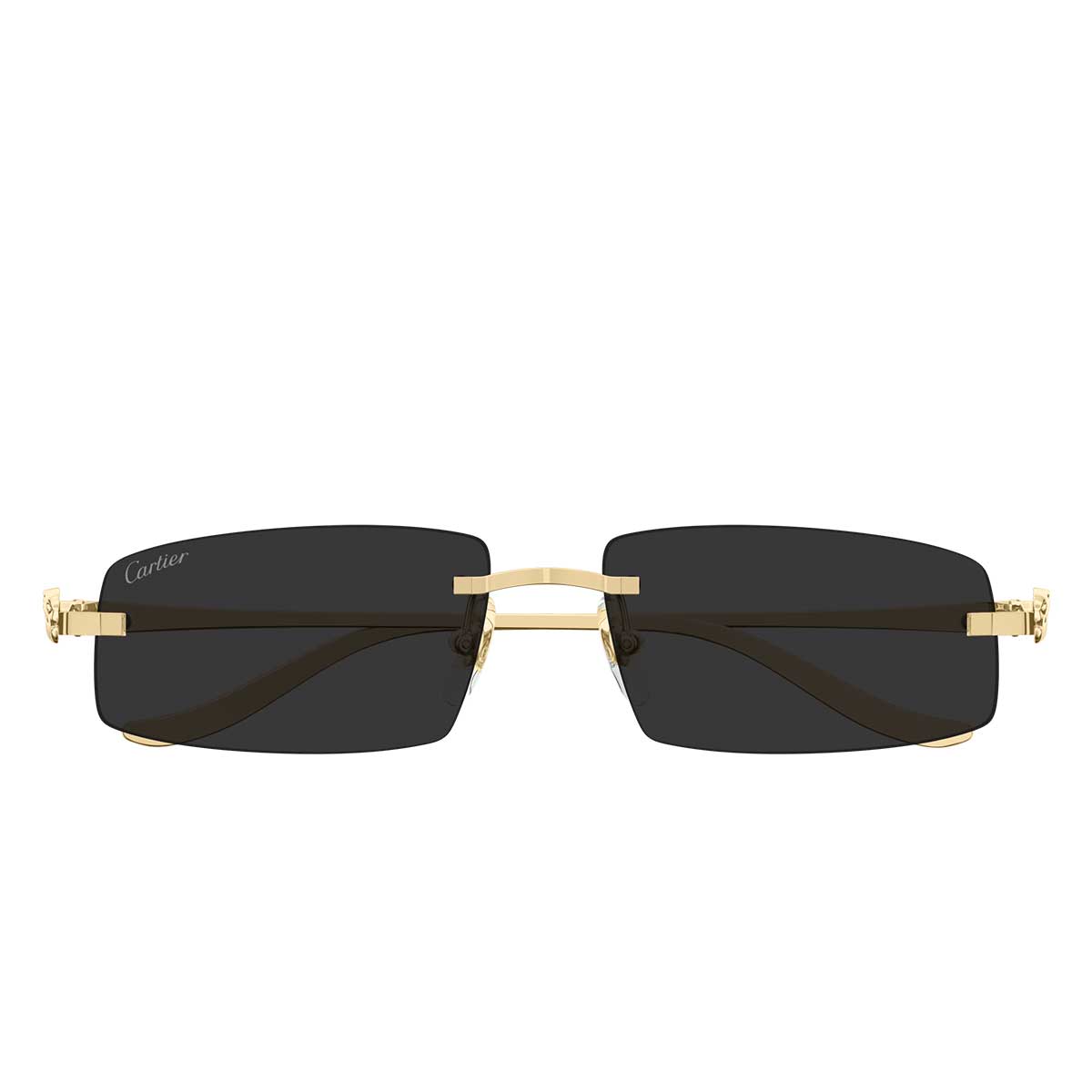 Cartier Occhiali da Sole CT0505S 001 Oro/Grigio Unisex