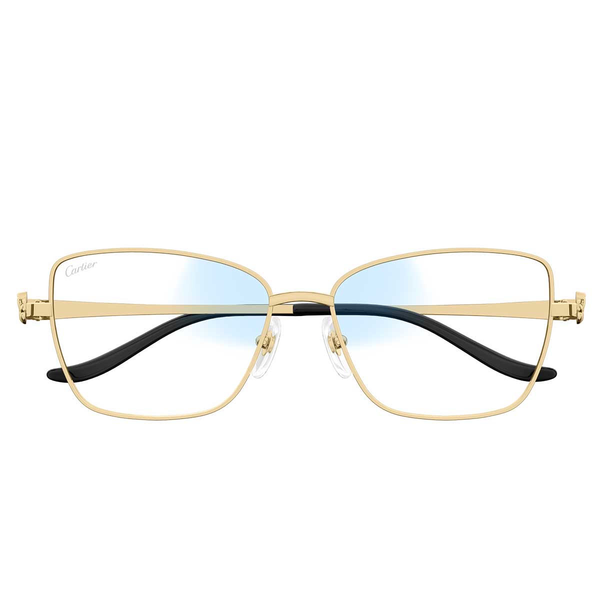 Cartier Occhiali da Sole CT0523S 001 Oro/Trasparente Donna Fotocromatici