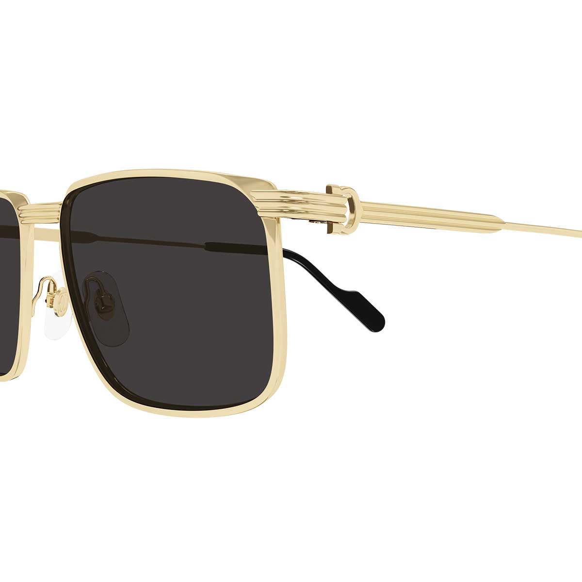 Cartier Occhiali da Sole CT0534S 001 Oro/Grigio Uomo 3