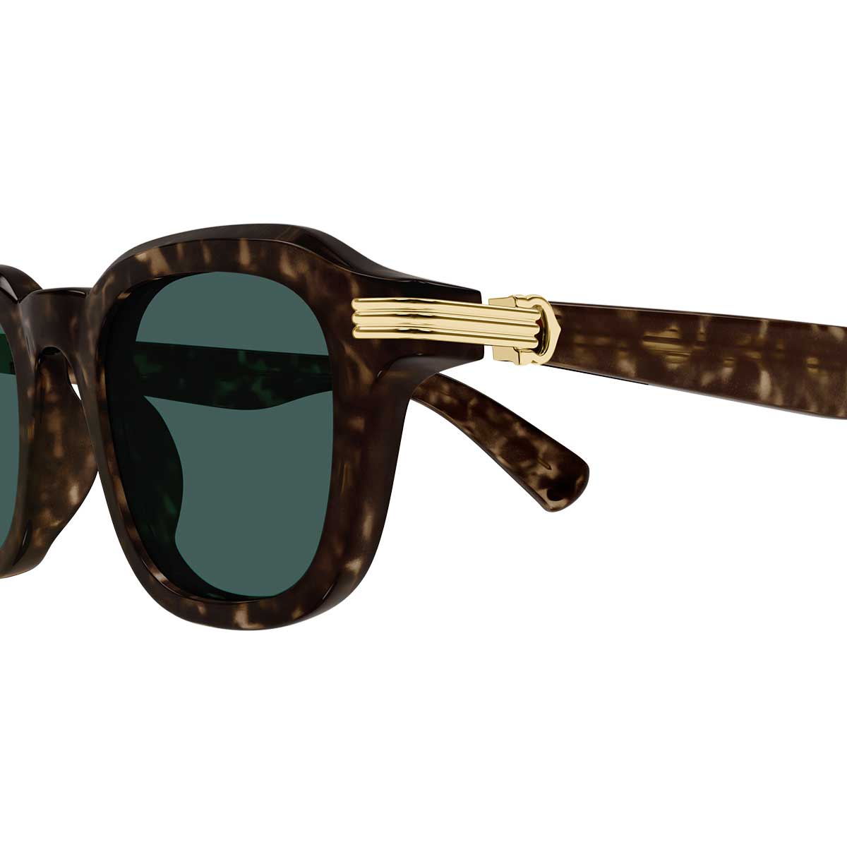Cartier Occhiali da Sole CT0536S 002 Marrone/Verde Uomo 3