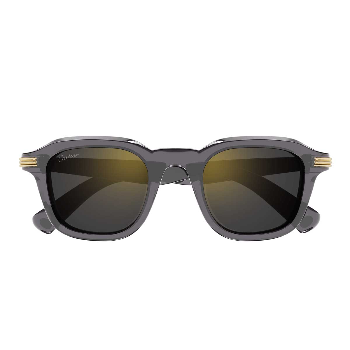 Cartier Occhiali da Sole CT0536S 003 Grigio/Grigio Uomo