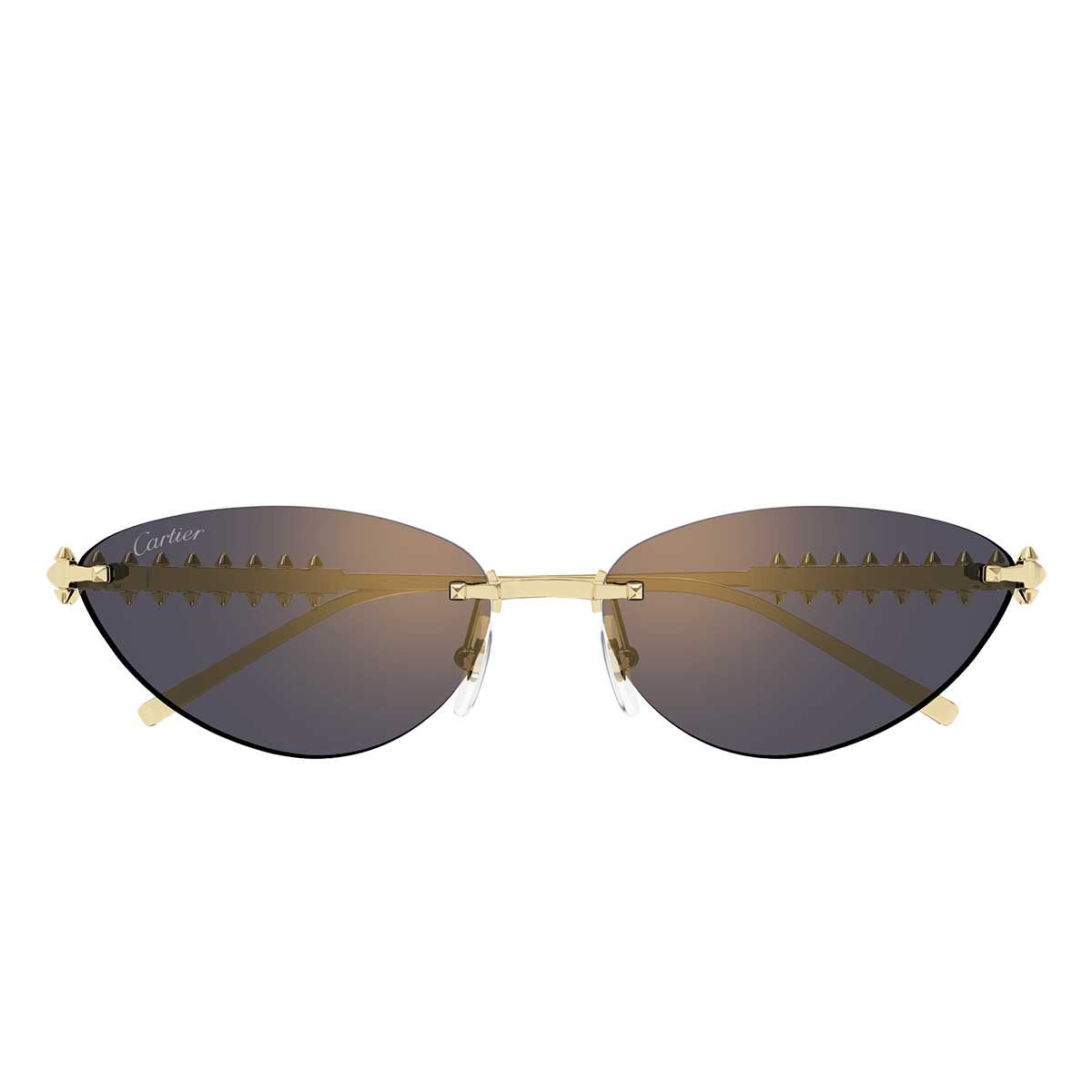 Cartier Occhiali da Sole CT0543S 003 Oro/Rosa Donna