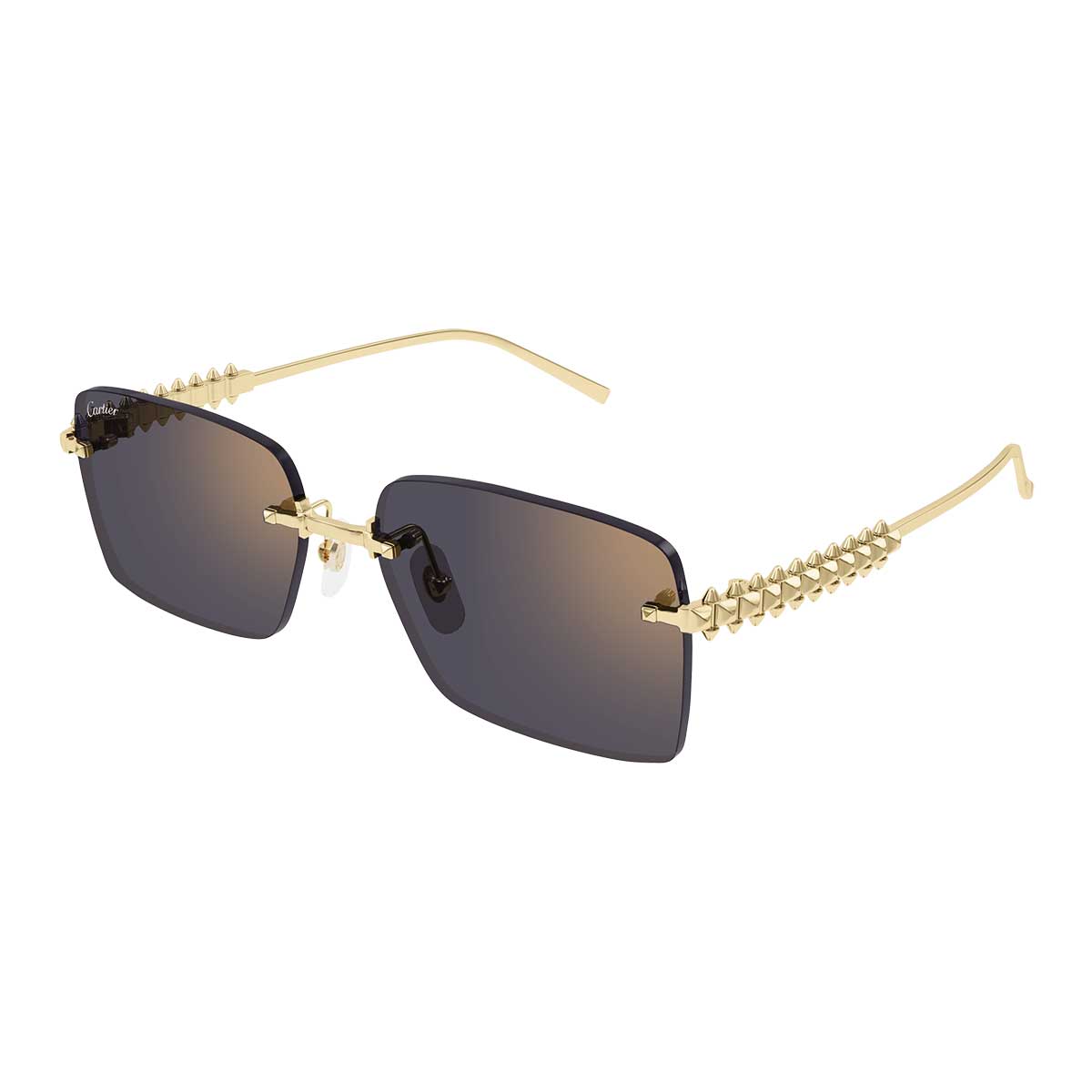 Cartier Occhiali da Sole CT0545S 003 Oro/Rosa Donna 2
