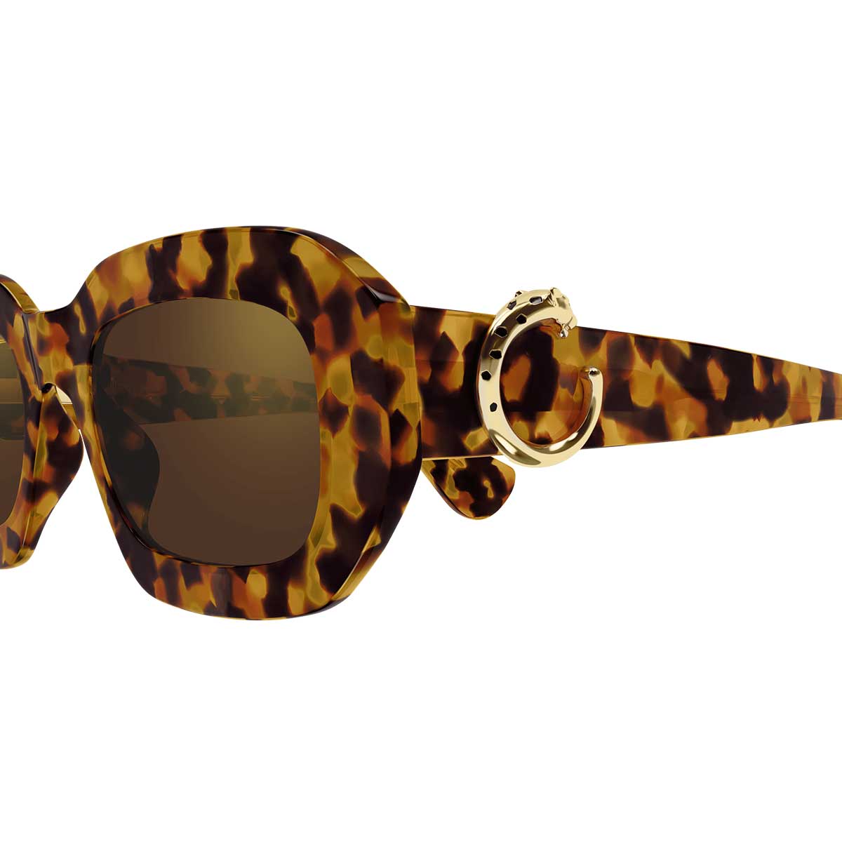 Cartier Occhiali da Sole CT0546S 005 Marrone/Marrone Donna 3