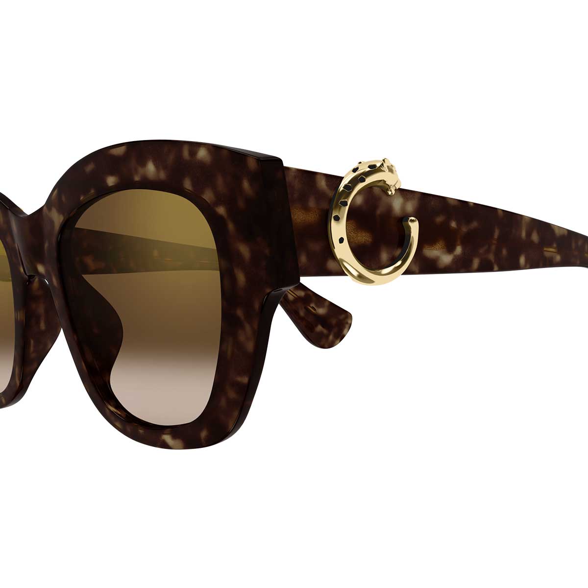 Cartier Occhiali da Sole CT0547S 002 Marrone/Marrone Donna 3