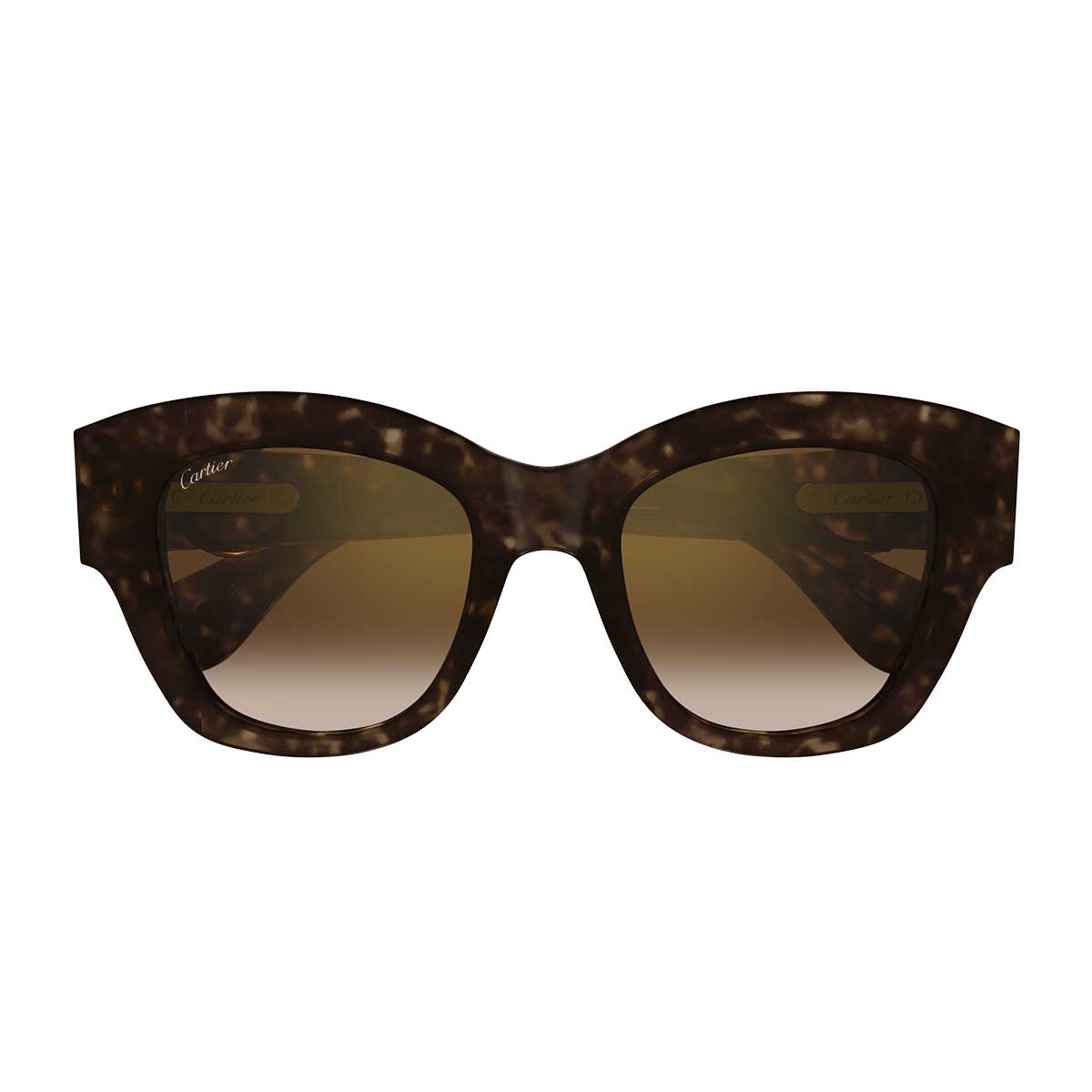 Cartier Occhiali da Sole CT0547S 002 Marrone/Marrone Donna