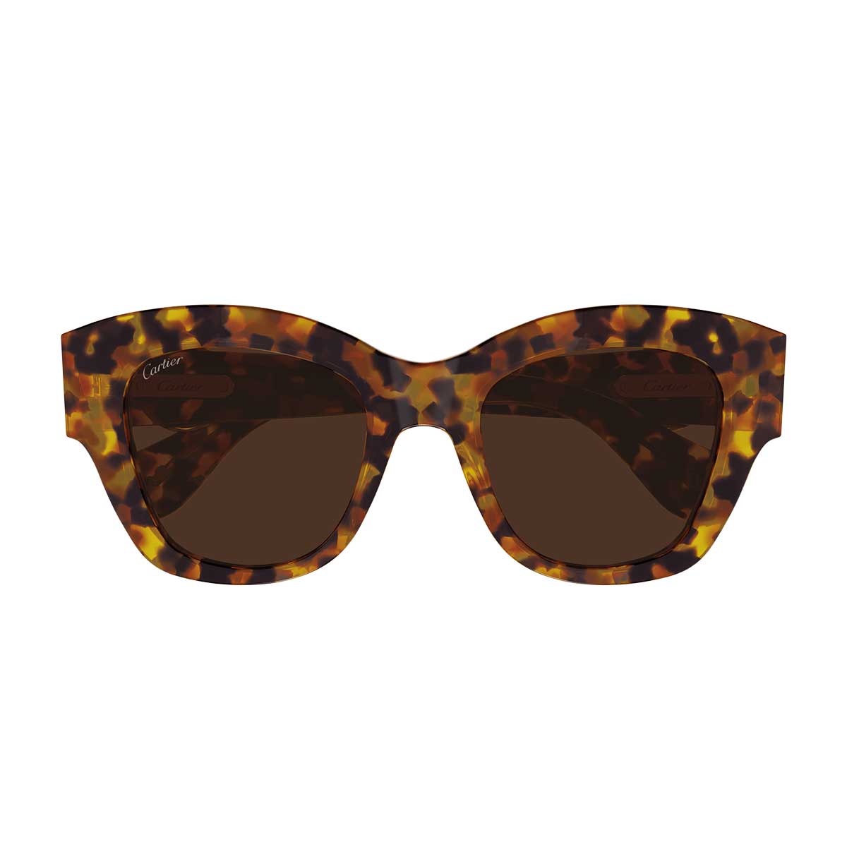 Cartier Occhiali da Sole CT0547S 005 Marrone/Marrone Donna