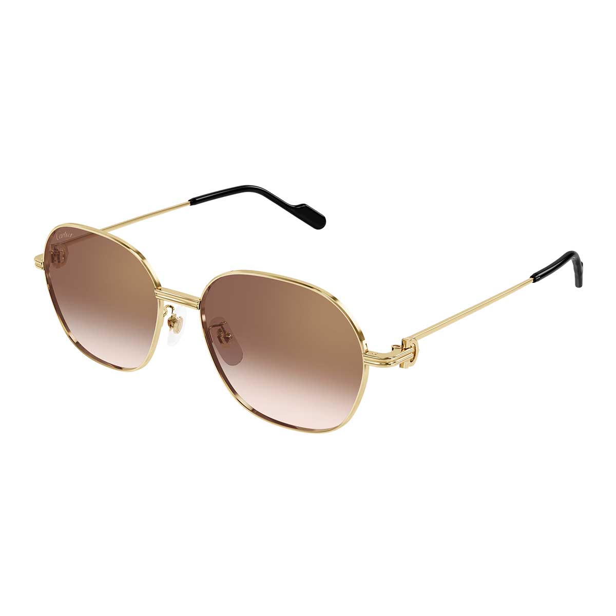 Cartier Occhiali da Sole CT0569SA 003 Oro/Rosso Donna 2