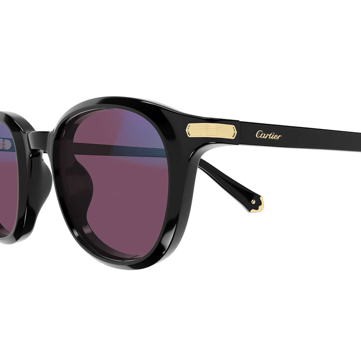 Cartier Occhiali da Sole CT0584S 005 Nero/Trasparente Unisex Fotocromatici 9