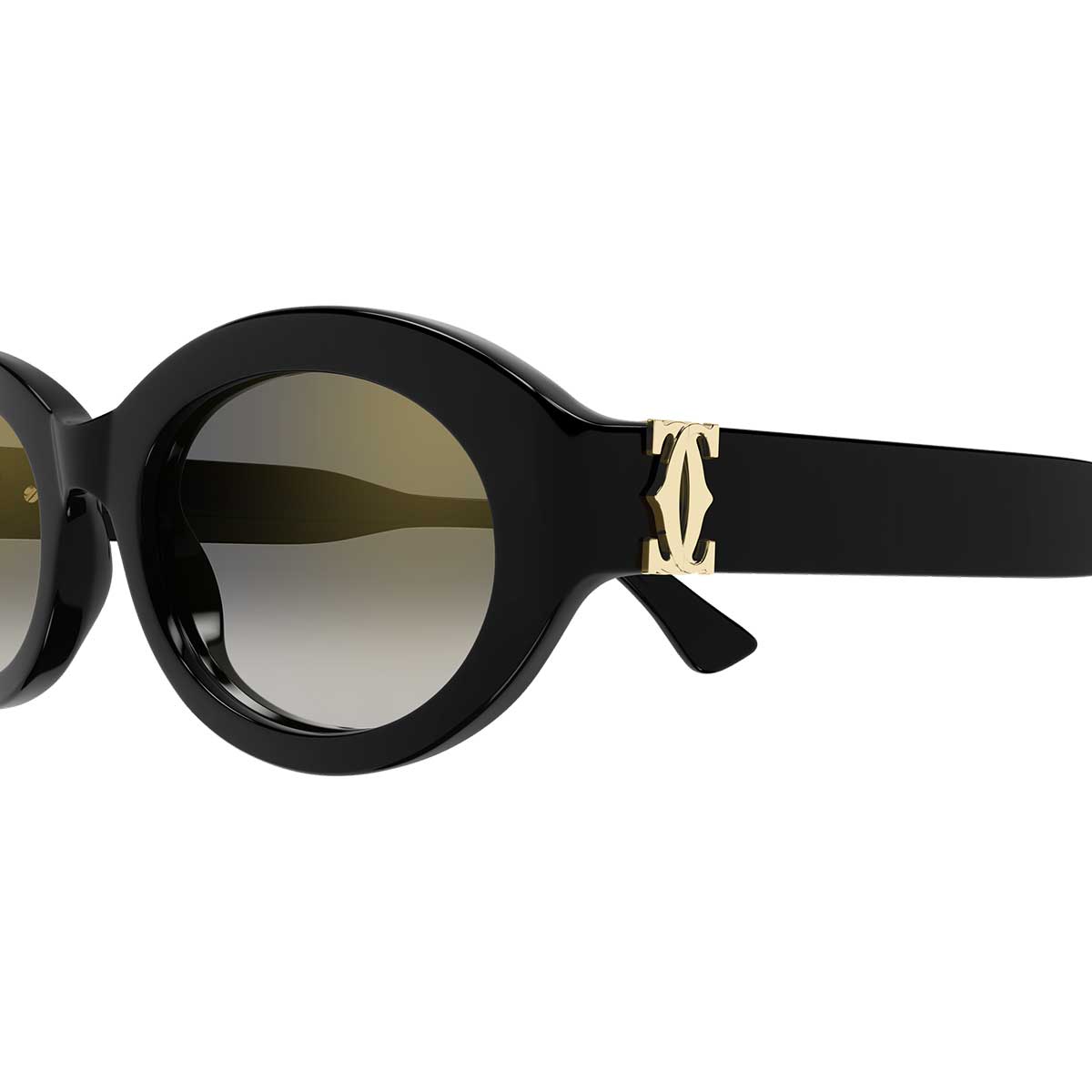 Cartier Occhiali da Sole CT0588S 001 Nero/Grigio Donna 3