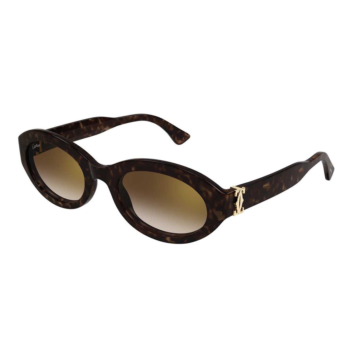 Cartier Occhiali da Sole CT0588S 002 Marrone/Marrone Donna 2