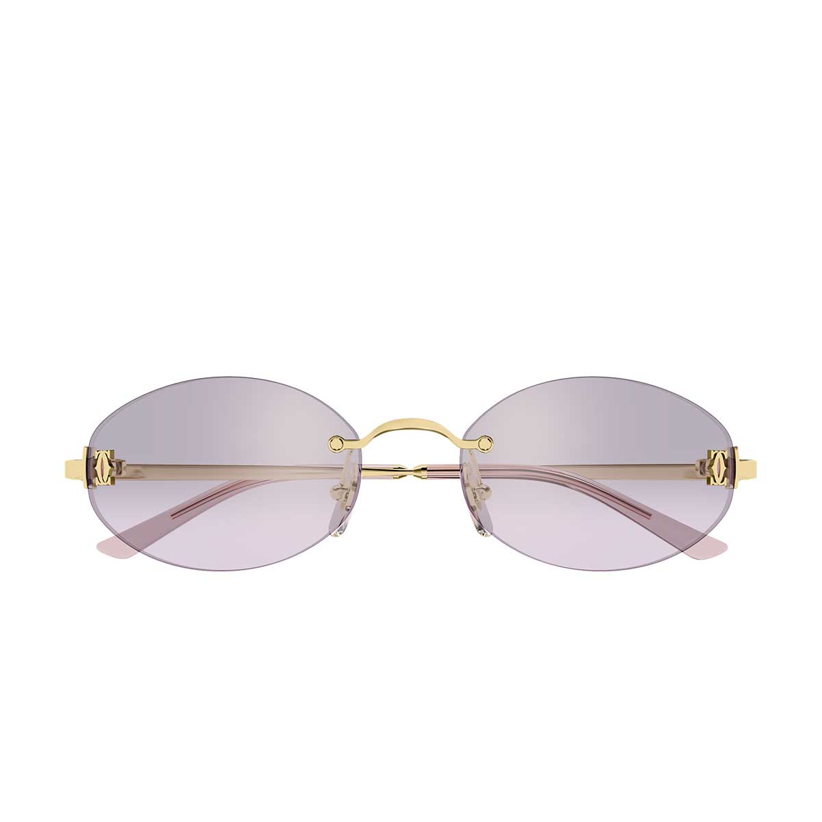 Cartier Occhiali da Sole CT0592S 003 Oro/Rosa Unisex