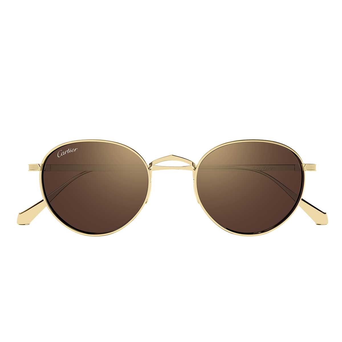 Cartier Occhiali da Sole CT0626S 002 Oro/Marrone Unisex