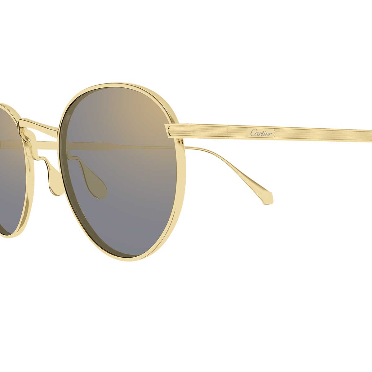 Cartier Occhiali da Sole CT0626S 008 Oro/Viola Unisex