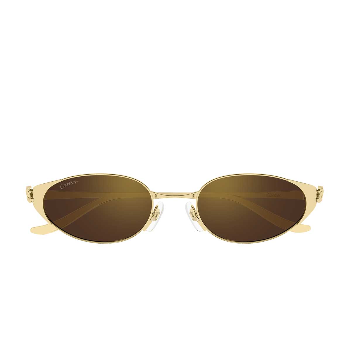 Cartier Occhiali da Sole CT0630S 002 Oro/Marrone Donna