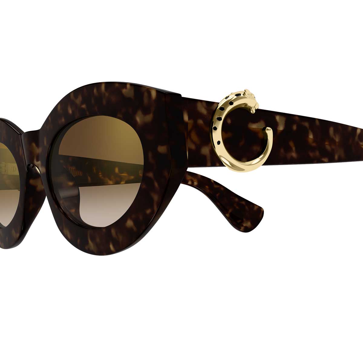 Cartier Occhiali da Sole CT0638S 002 Marrone/Marrone Donna