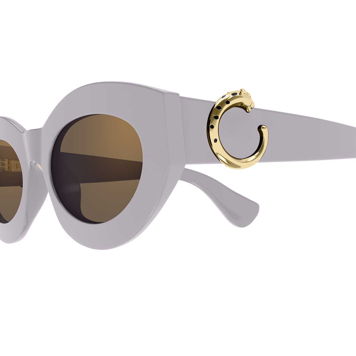 Cartier Occhiali da Sole CT0638S 005 Viola/Marrone Donna