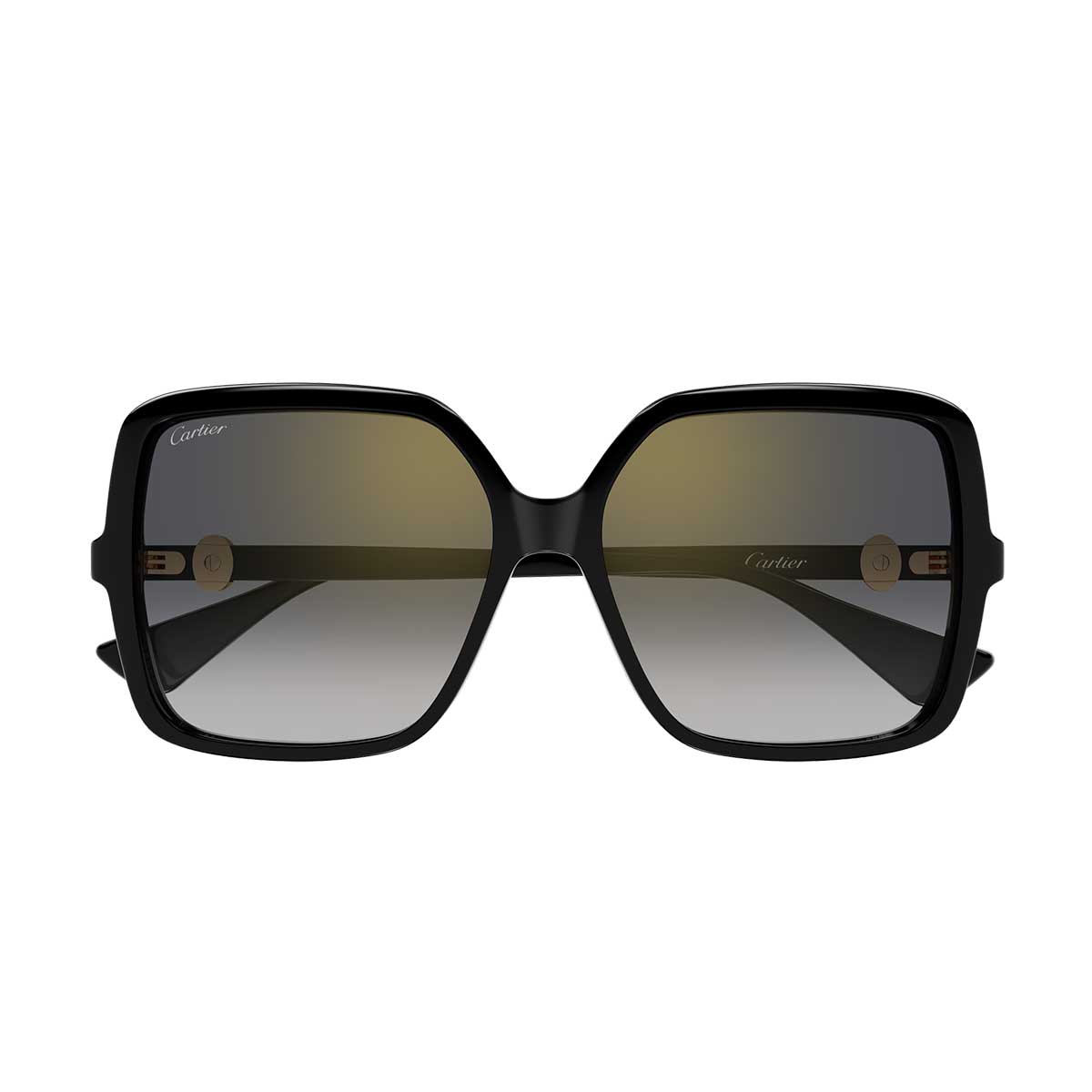 Cartier Occhiali da Sole CT0641S 001 Nero/Grigio Donna
