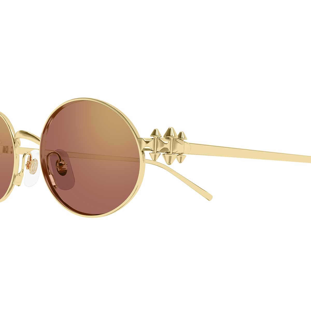 Cartier Occhiali da Sole CT0644S 003 Oro/Rosso Donna