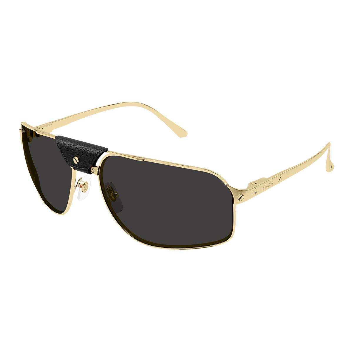 Cartier Occhiali da Sole CT0651S 001 Oro/Grigio Uomo