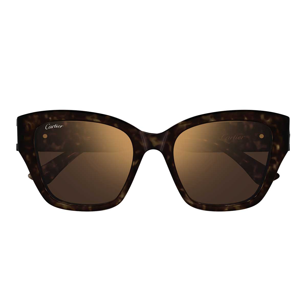 Cartier Occhiali da Sole CT0666S 002 Marrone/Marrone Donna
