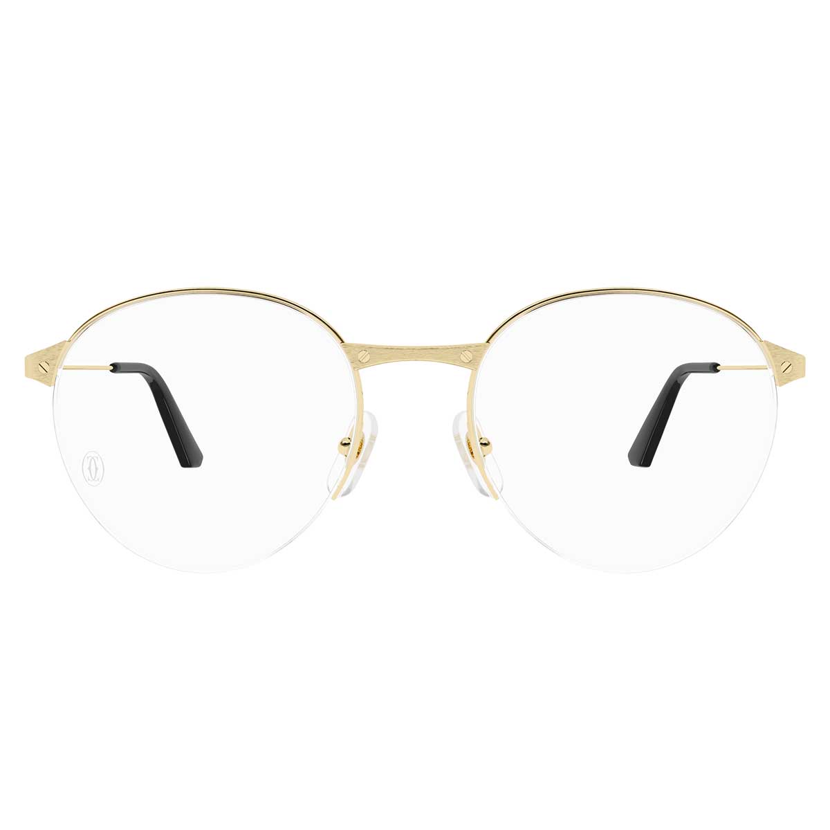 Cartier Occhiali da Vista CT0405O 001 Oro/Trasparente Uomo