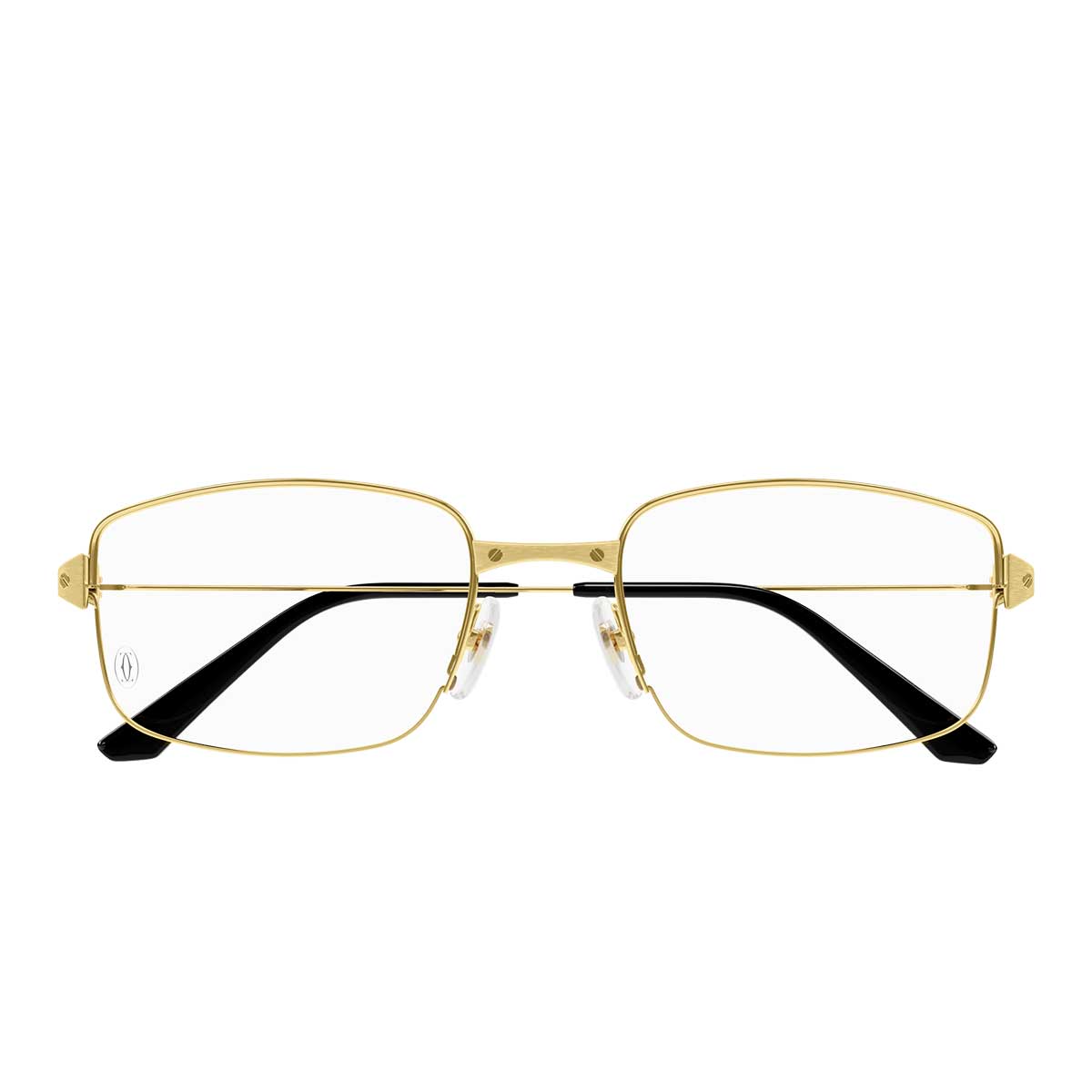 Cartier Occhiali da Vista CT0406O 001 Oro/Trasparente Uomo