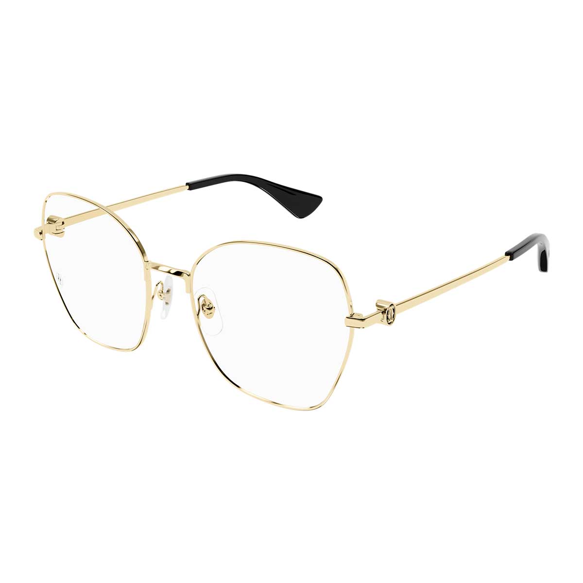 Cartier Occhiali da Vista CT0413O 001 Oro/Trasparente Donna