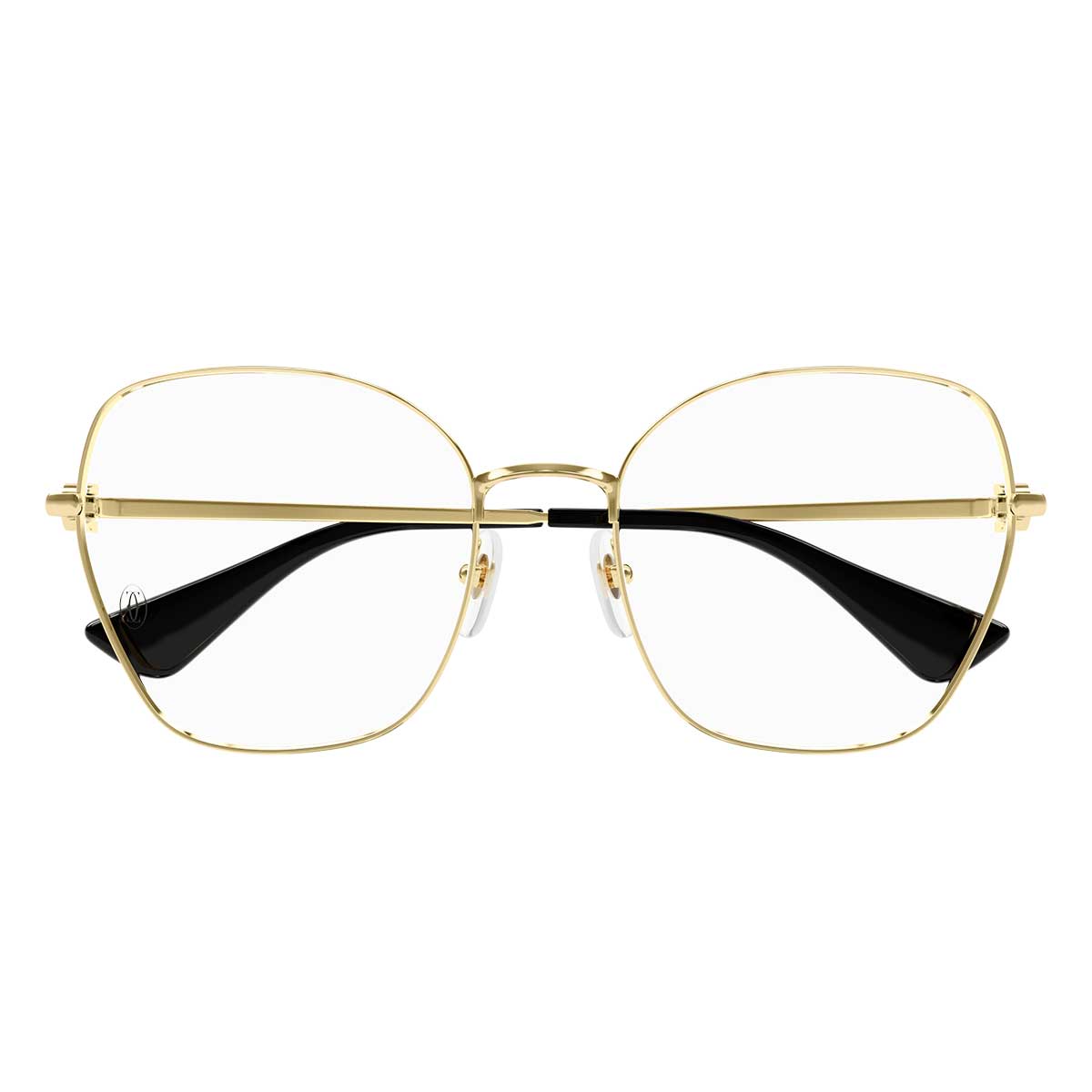 Cartier Occhiali da Vista CT0413O 001 Oro/Trasparente Donna