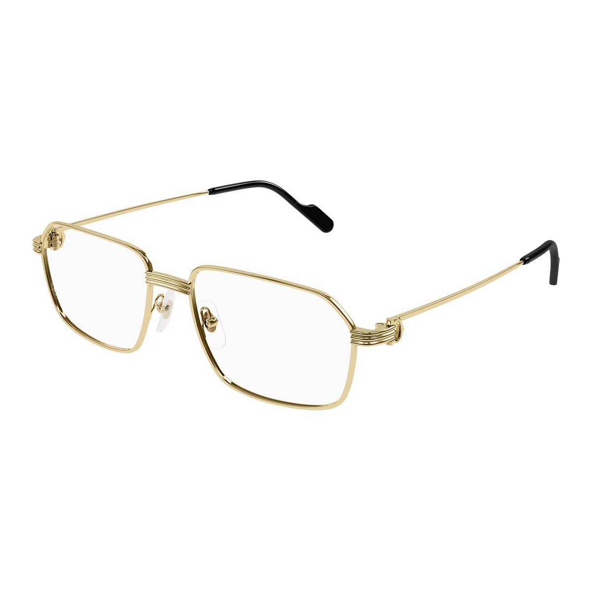 Cartier Occhiali da Vista CT0445O 001 Oro/Trasparente Uomo 2