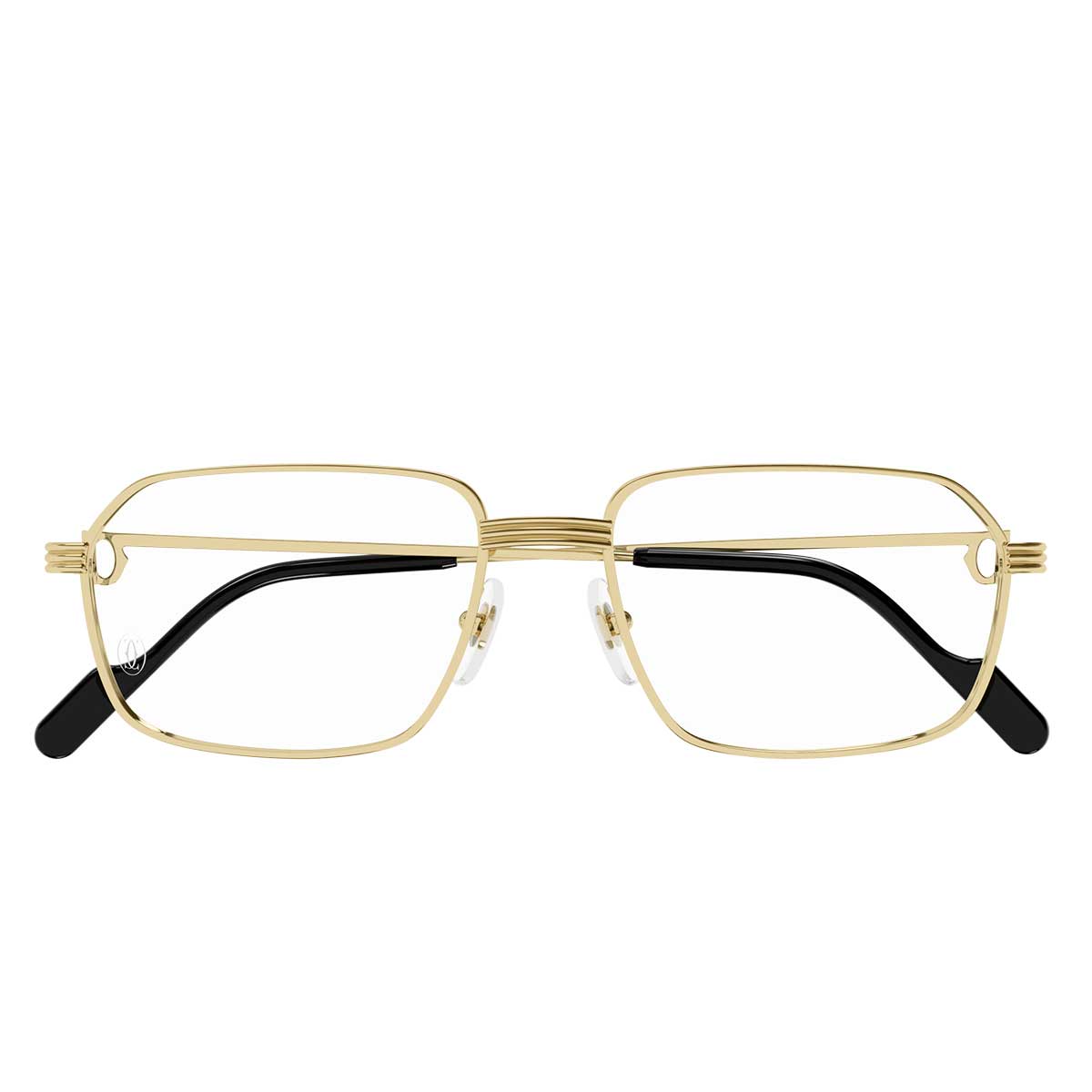 Cartier Occhiali da Vista CT0445O 001 Oro/Trasparente Uomo