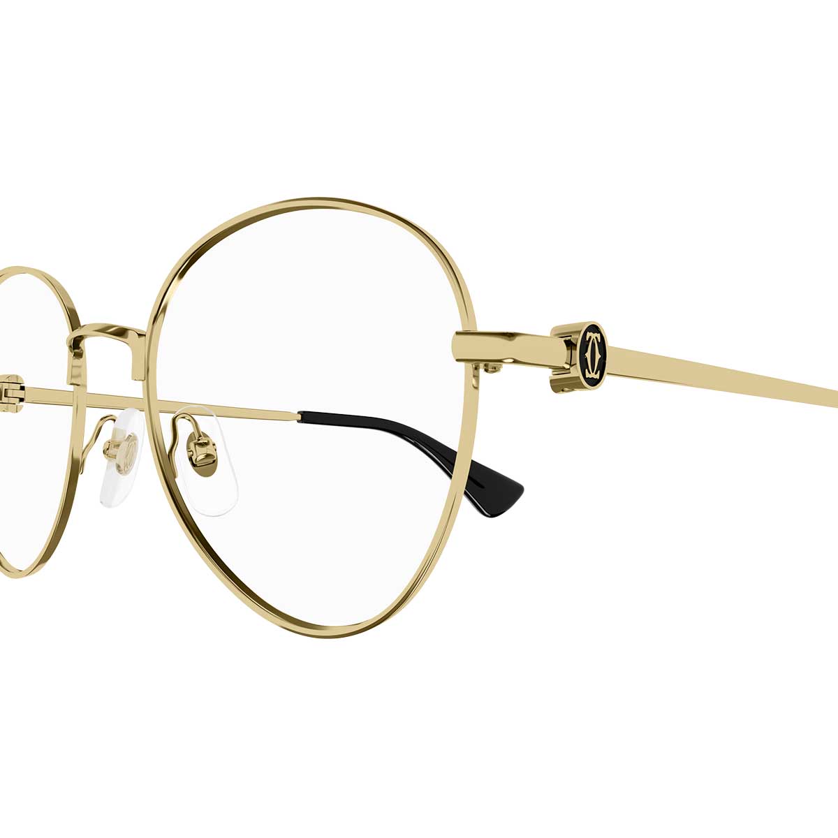 Cartier Occhiali da Vista CT0449O 001 Oro/Trasparente Donna 3