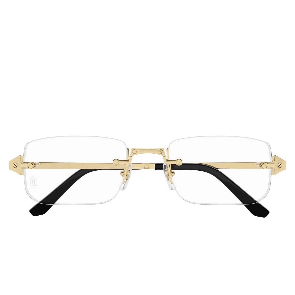 Cartier Occhiali da Vista CT0479O 001 Oro/Trasparente Uomo