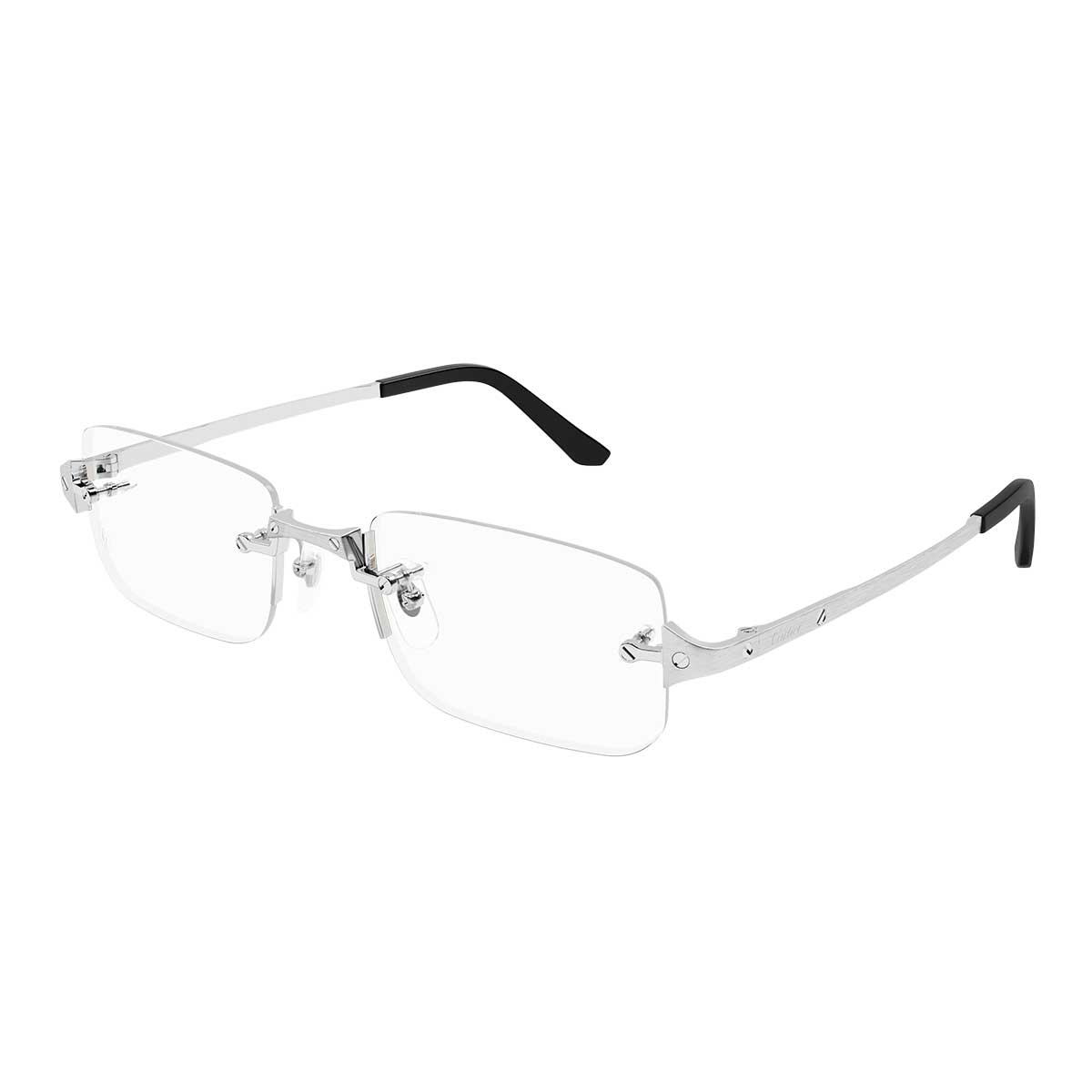 Cartier Occhiali da Vista CT0479O 002 Argento/Trasparente Uomo 2