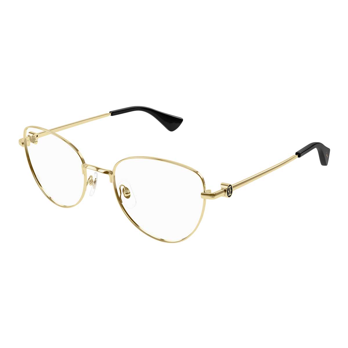 Cartier Occhiali da Vista CT0490O 001 Oro/Trasparente Donna 2