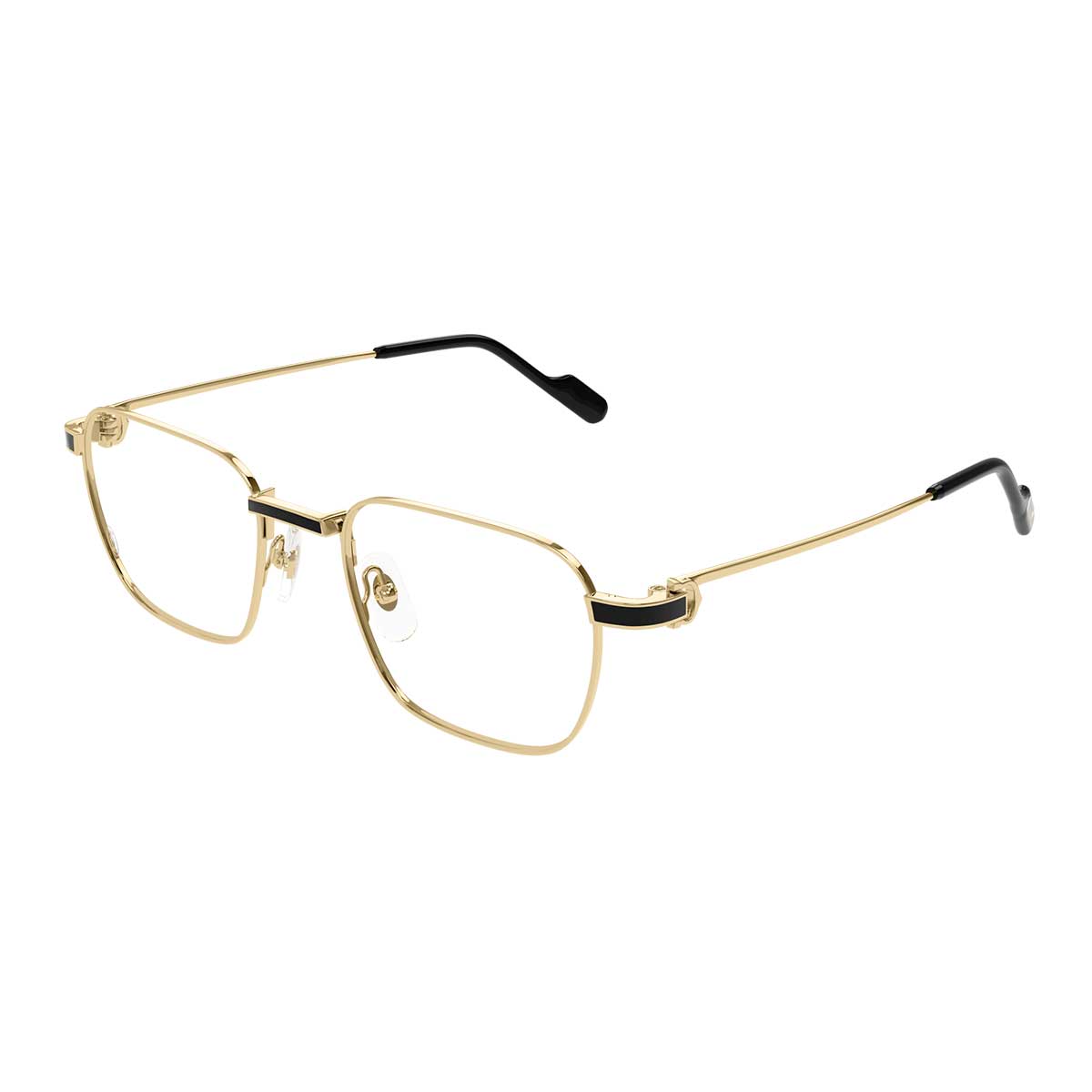 Cartier Occhiali da Vista CT0518O 001 Oro/Trasparente Uomo