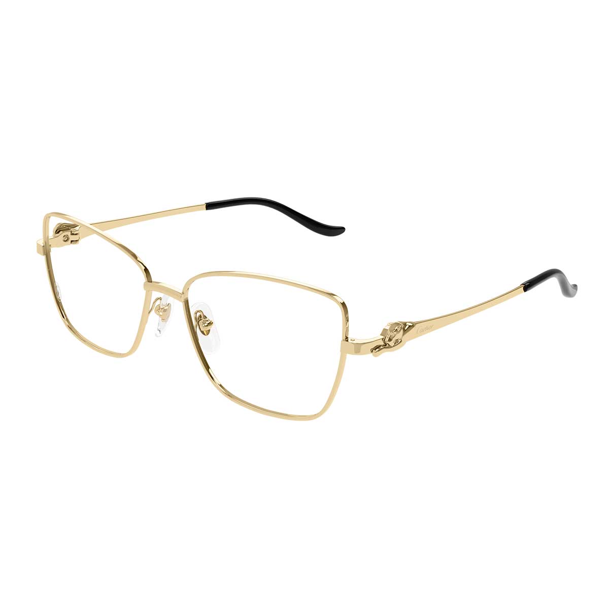 Cartier Occhiali da Vista CT0523O 001 Oro/Trasparente Donna