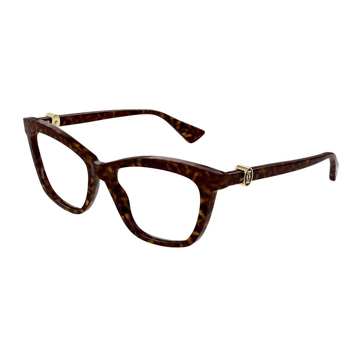 Cartier Occhiali da Vista CT0526O 002 Marrone/Trasparente Donna 2