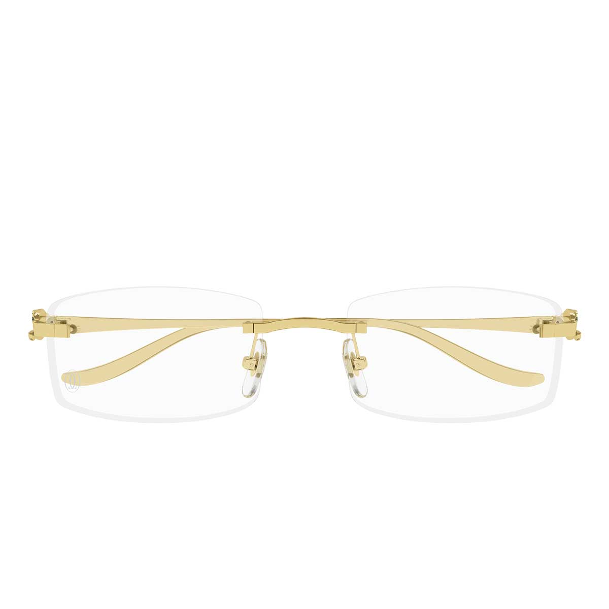 Cartier Occhiali da Vista CT0552O 001 Oro/Trasparente Unisex