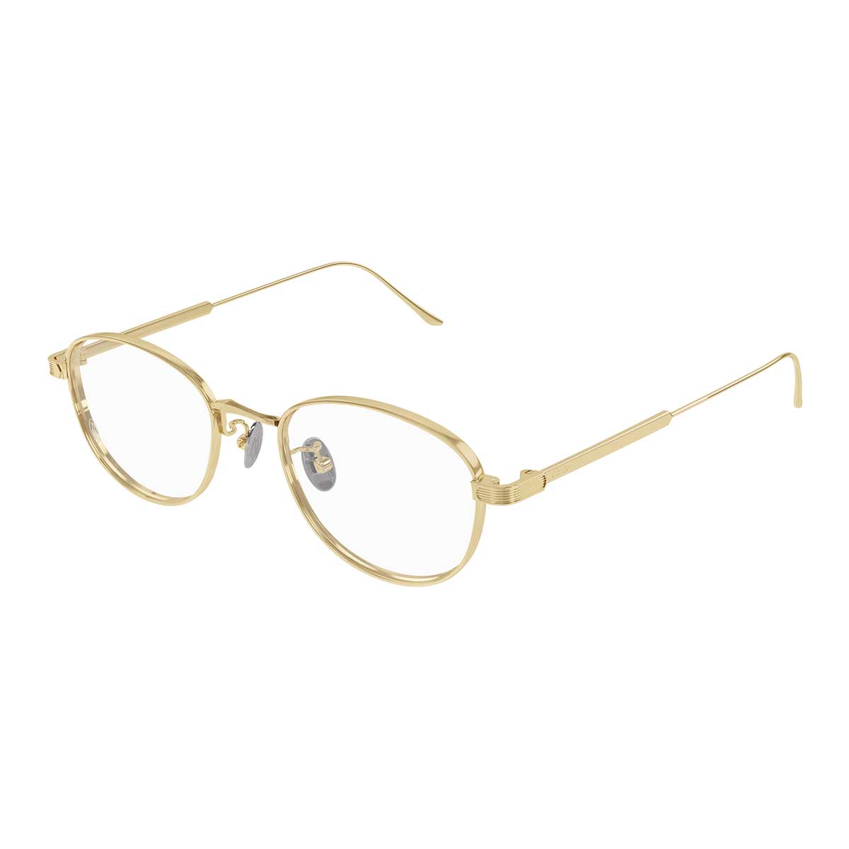 Cartier Occhiali da Vista CT0562OA 001 Oro/Trasparente Unisex 2