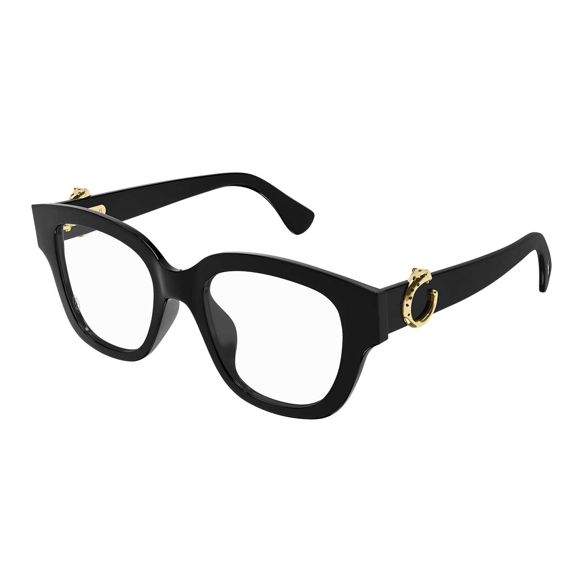Cartier Occhiali da Vista CT0566O 005 Nero/Trasparente Donna 2