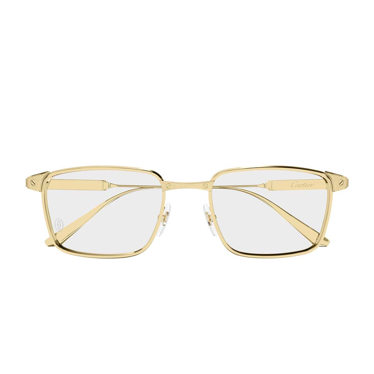 Cartier Occhiali da Vista CT0613O 002 Oro/Trasparente Uomo