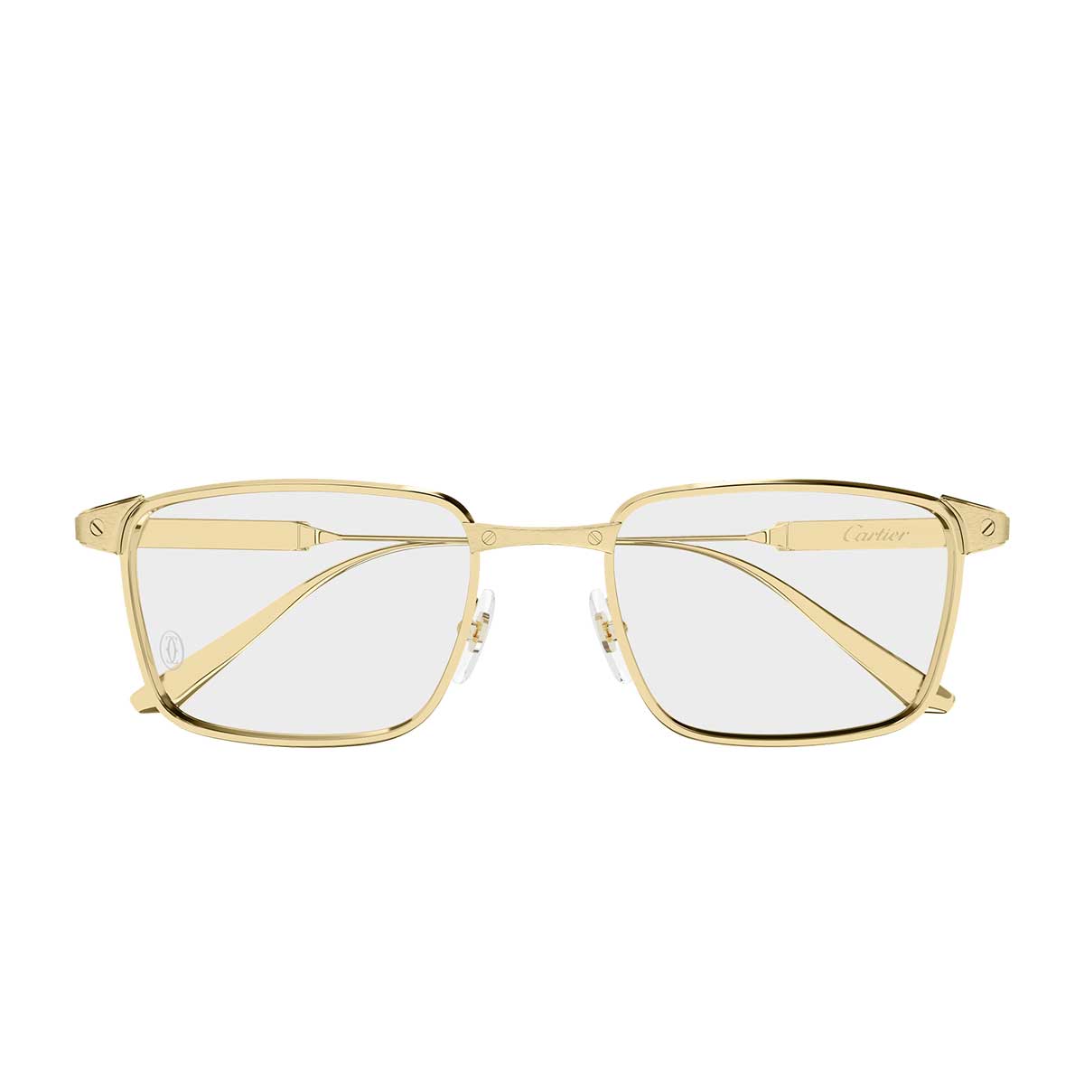 Cartier Occhiali da Vista CT0613O 006 Oro/Trasparente Uomo
