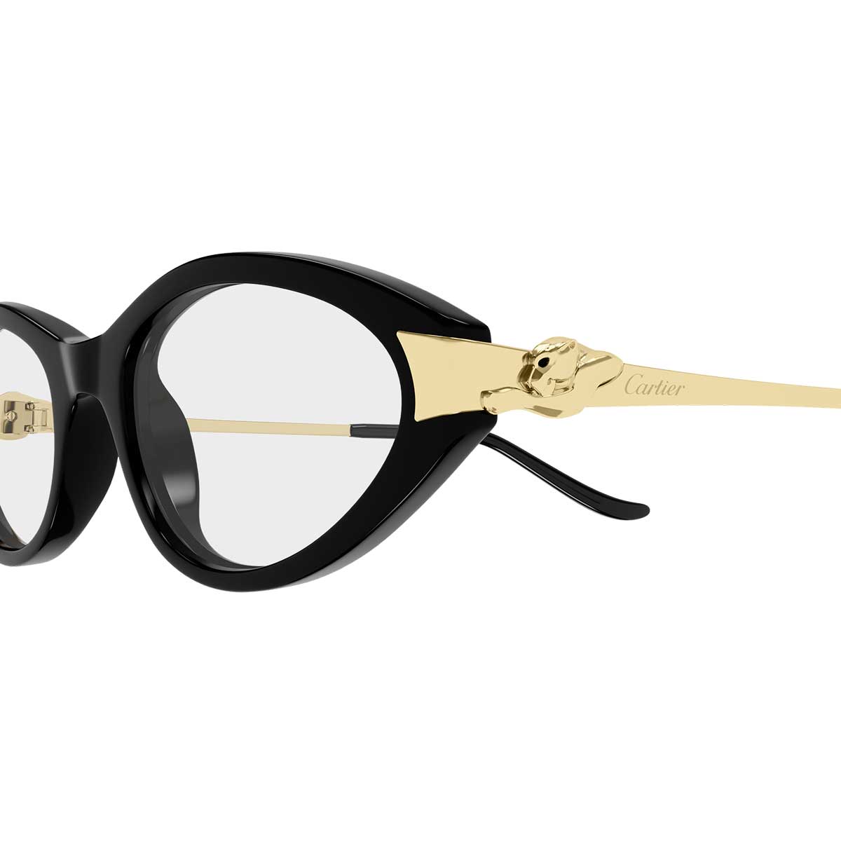 Cartier Occhiali da Vista CT0633O 001 NeroOro/Trasparente Donna
